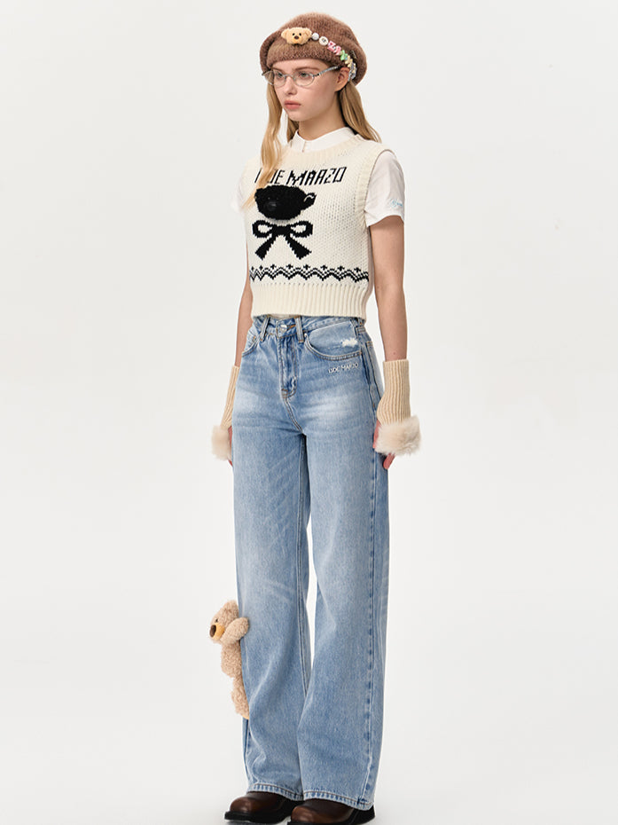 Doozoo Straight-Leg Jeans - CHINASQUAD