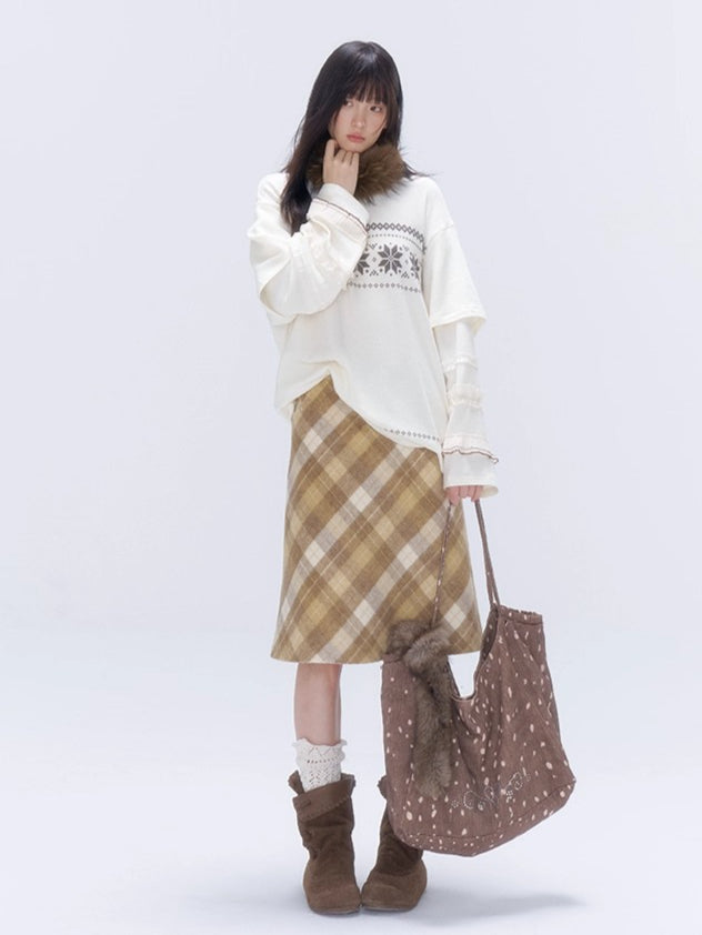 Crystal-Embellished Large Tote Bag