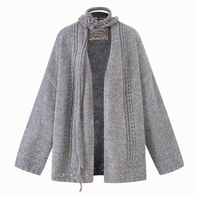 Cosagach Air Mohair Knit Cardigan - CHINASQUAD