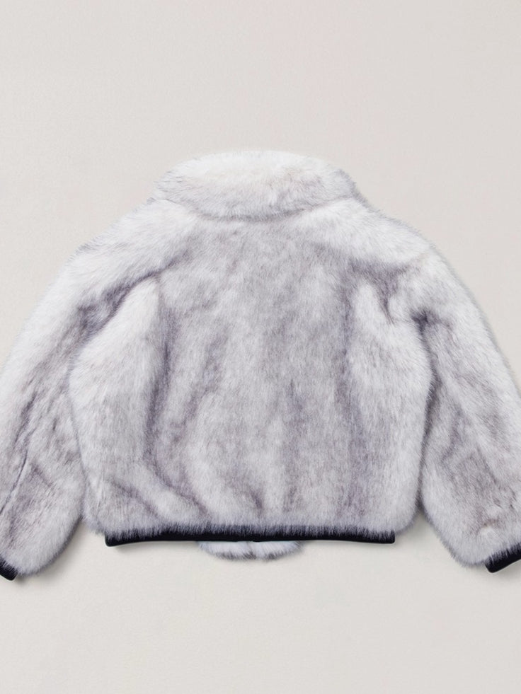 Arctic Cross Faux Fur Jacket