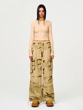 Lightning Camouflage Wide-Leg Pants - CHINASQUAD