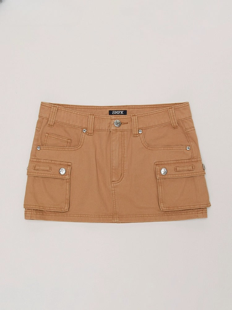 Compass Wild Road Cargo Skirt Sand