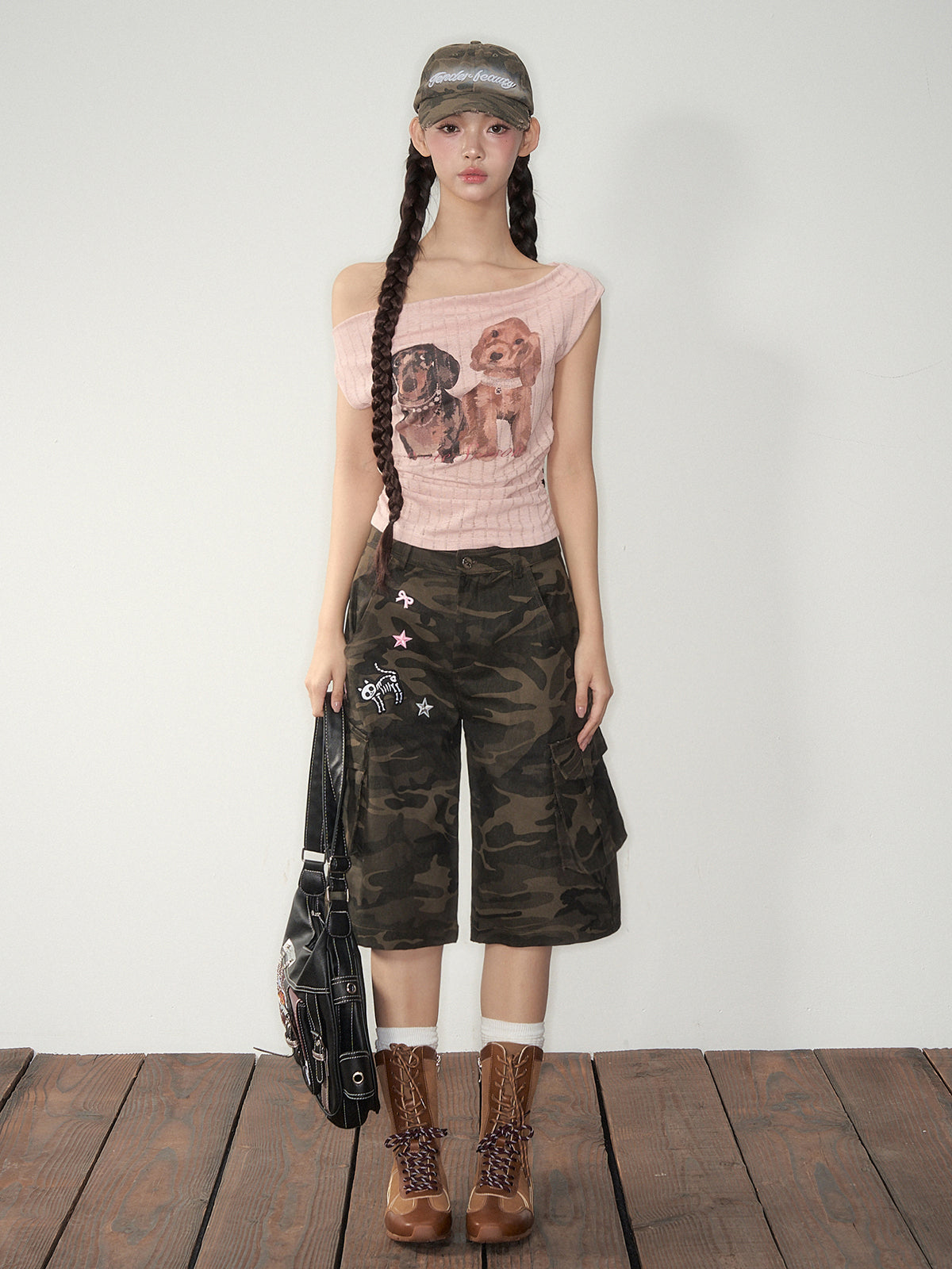 Camo Cargo Shorts - CHINASQUAD