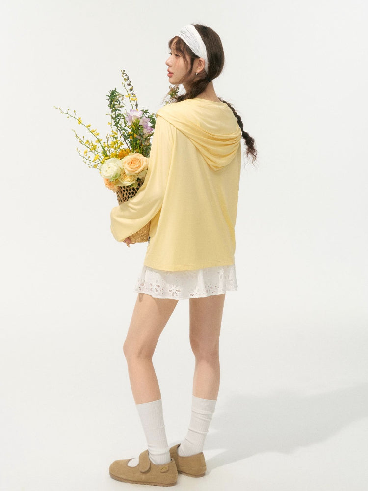 Lazy Style Layered Sun Protection Top - CHINASQUAD