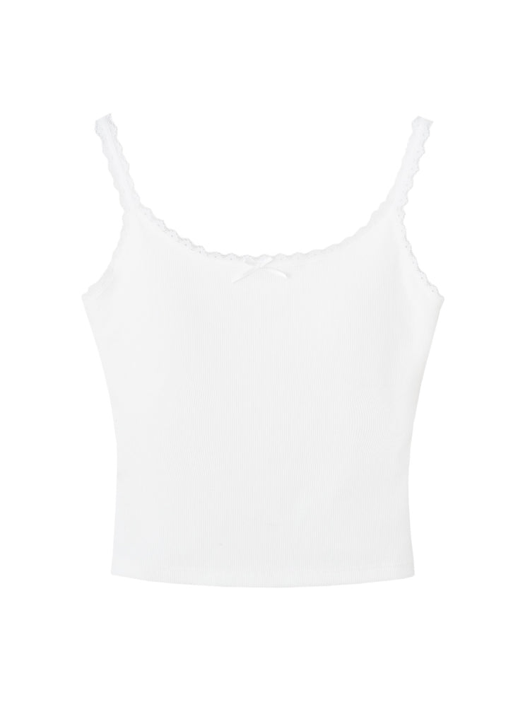 Lace Bow Camisole - CHINASQUAD