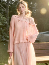 Cool Ice Silk Flower Hollow Cardigan - CHINASQUAD