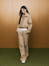 Ruffle-Trim Short Jacket - CHINASQUAD