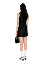 Sleeveless Rose Embroidered Mini Dress - CHINASQUAD