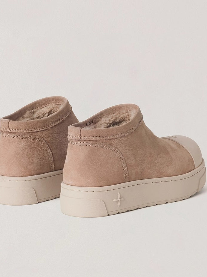 Cross Relic Sherpa Leather Snow Boots