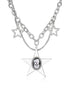 Sweet Punk Dog Star Charm Necklace - CHINASQUAD