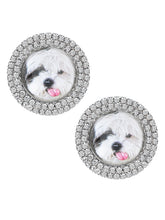 Cat & Dog Gem-Studded Animal Earrings - CHINASQUAD