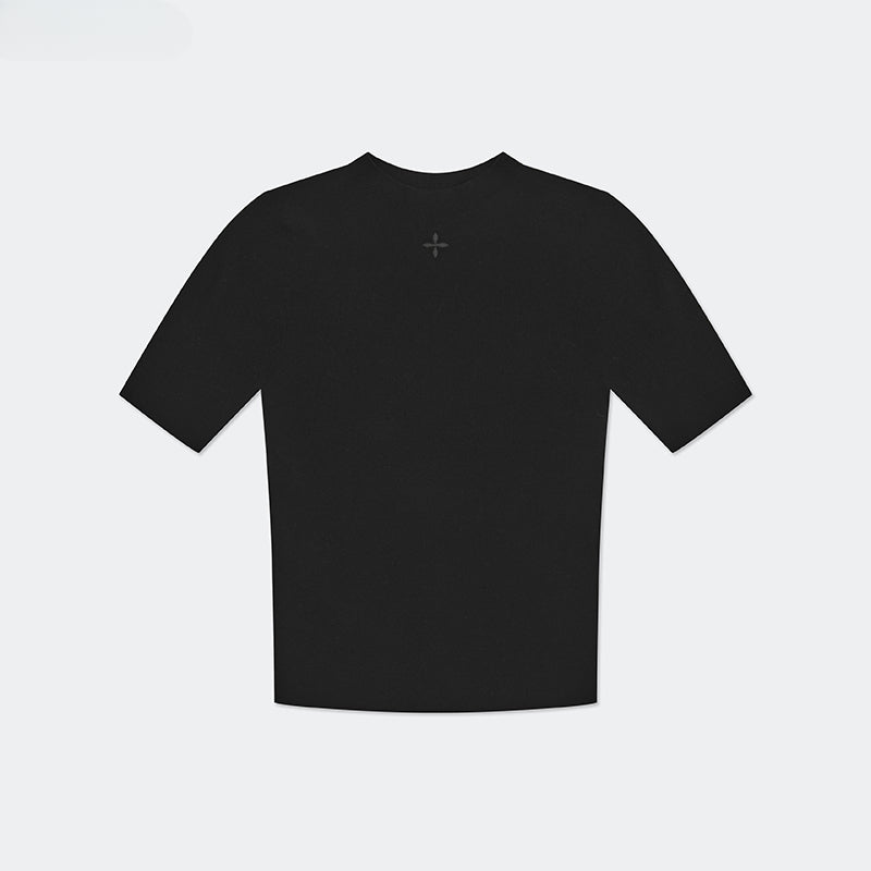 Hug High Neck Seamless T-Shirts - CHINASQUAD