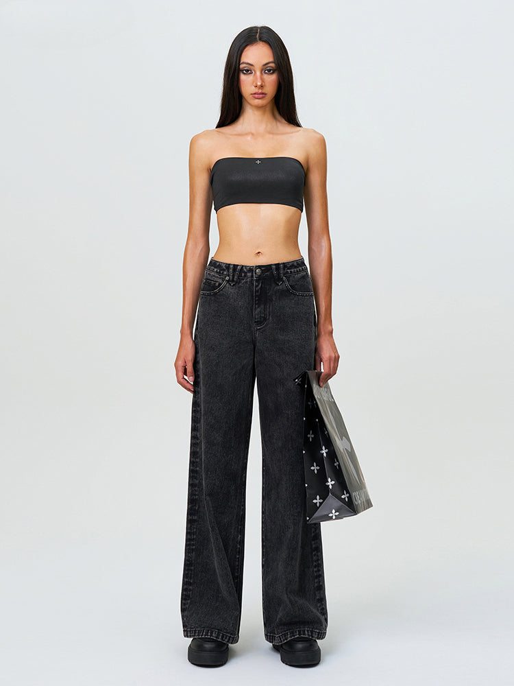 Compass Wild Classic Wide-Leg Jeans Stella - CHINASQUAD