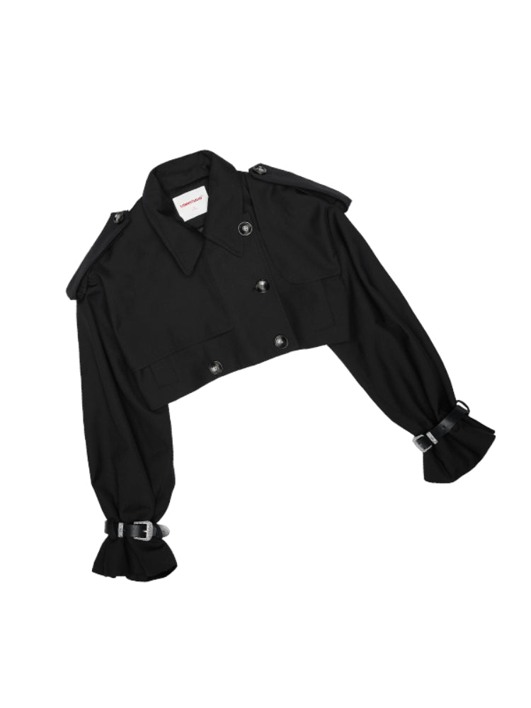 Ultra Short Trench Coat - CHINASQUAD