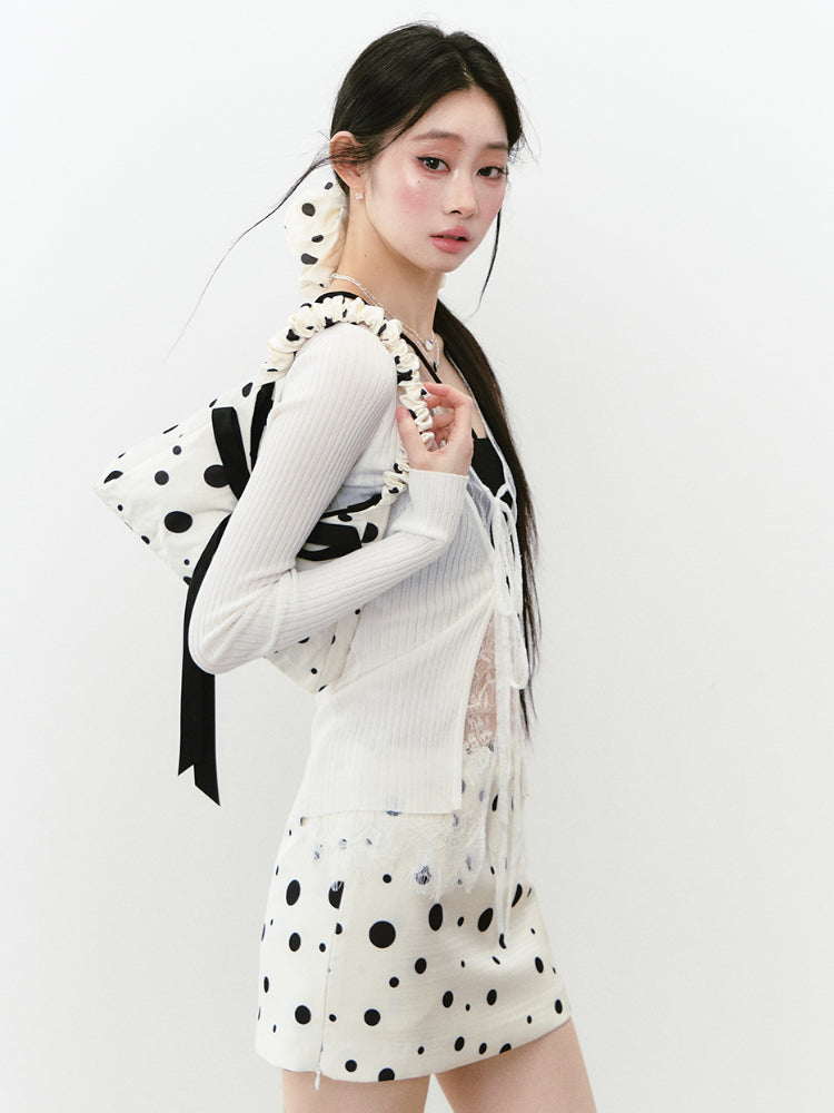 Lace Spliced Sun Protection Knitted Cardigan - CHINASQUAD