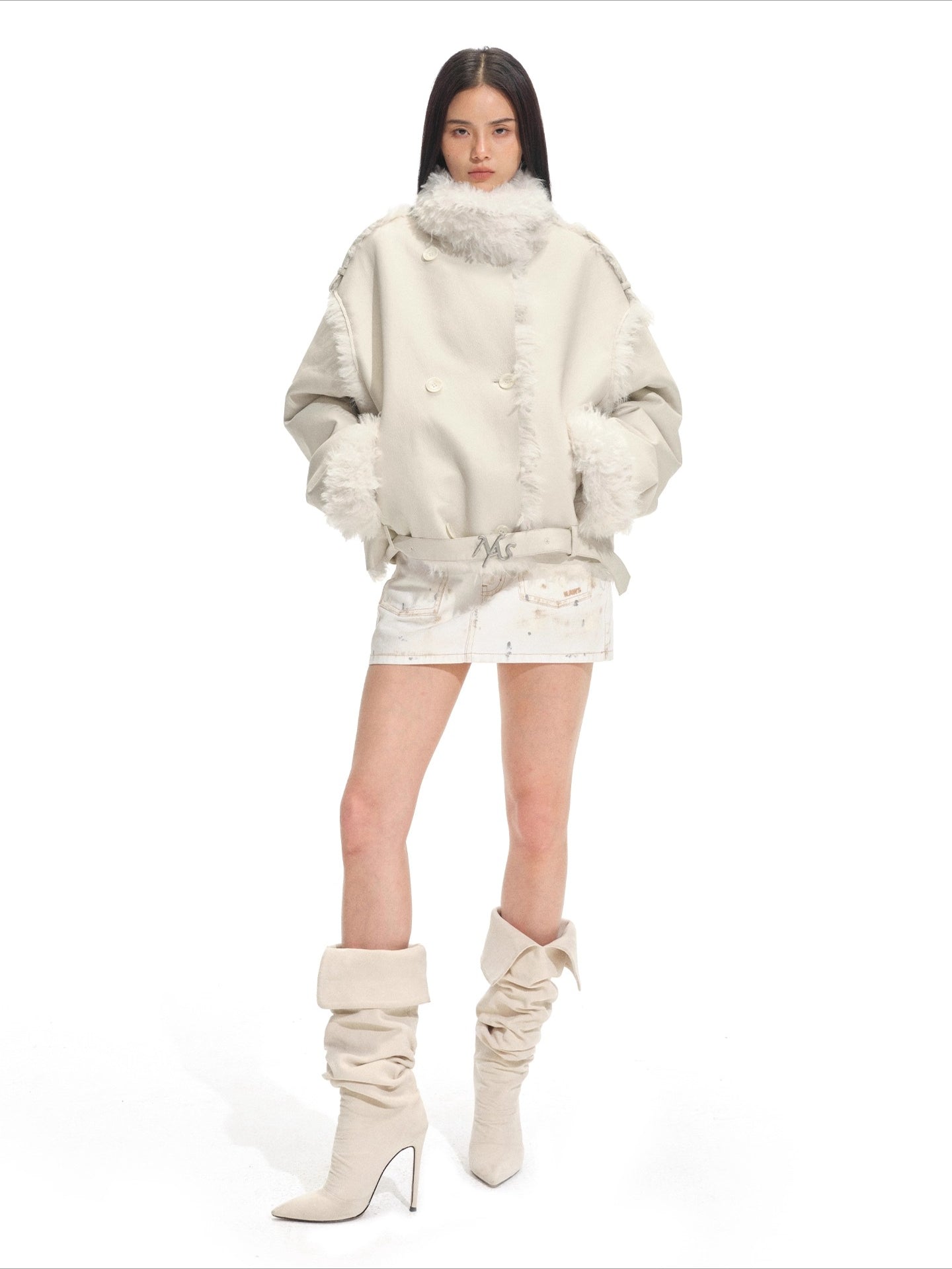 Will Faux Shearling PU Jacket