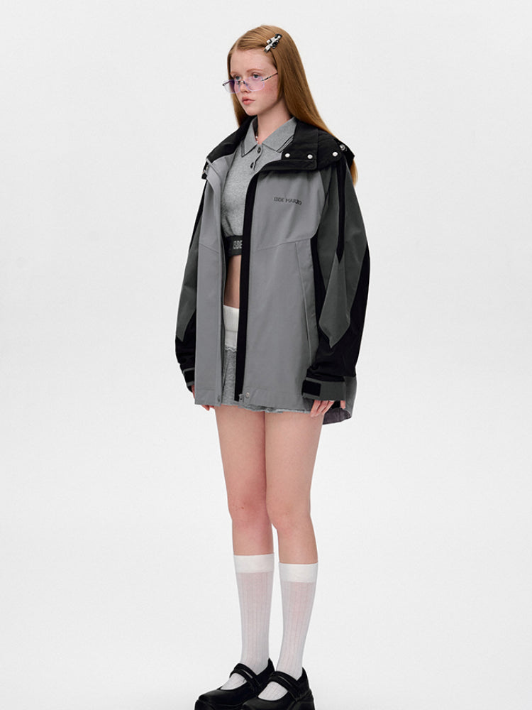 Colorblock Windbreaker Jacket - CHINASQUAD
