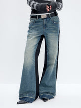 Vintage Patchwork TR Fabric Jeans - CHINASQUAD