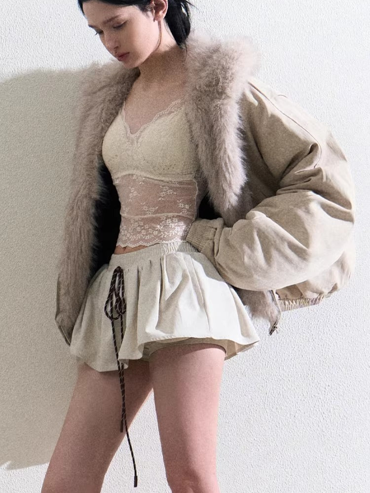 Lace Slim-Fit Camisole Base Layer