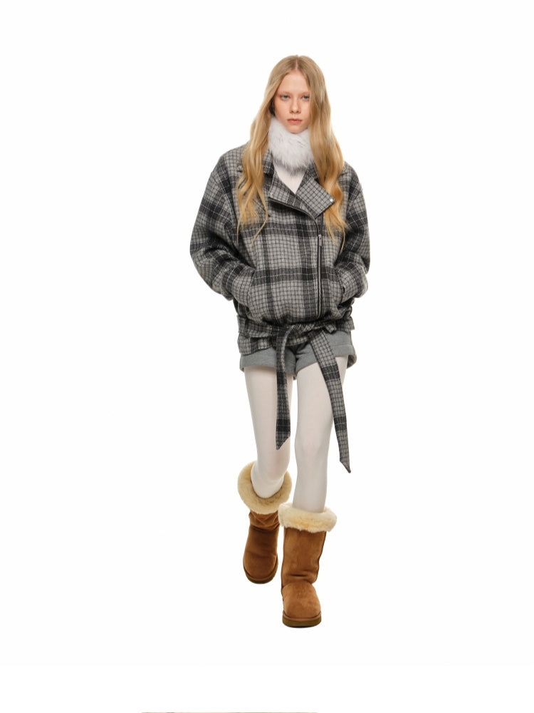Raccoon & Rabbit Fur Double-Sided Scarf - CHINASQUAD