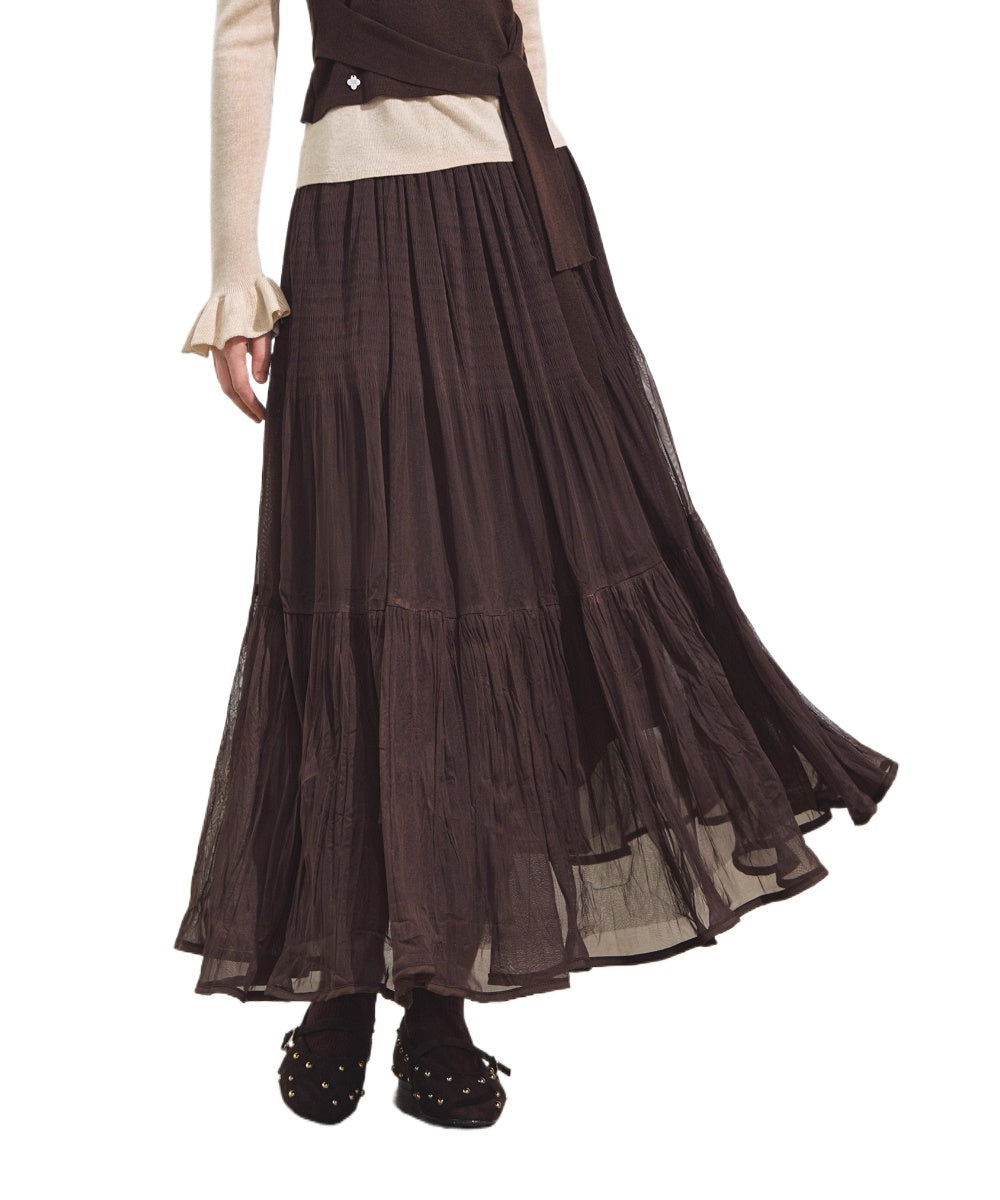 Misty Multi-Layer Tulle Skirt - CHINASQUAD