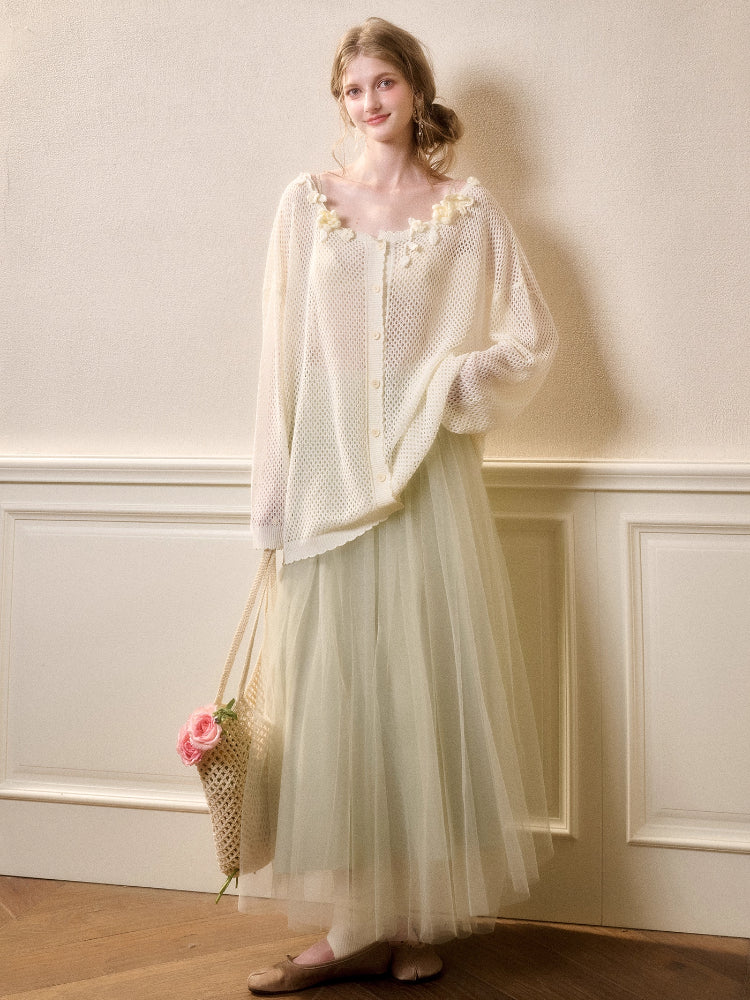 Cool Ice Silk Retro Knit Top - CHINASQUAD