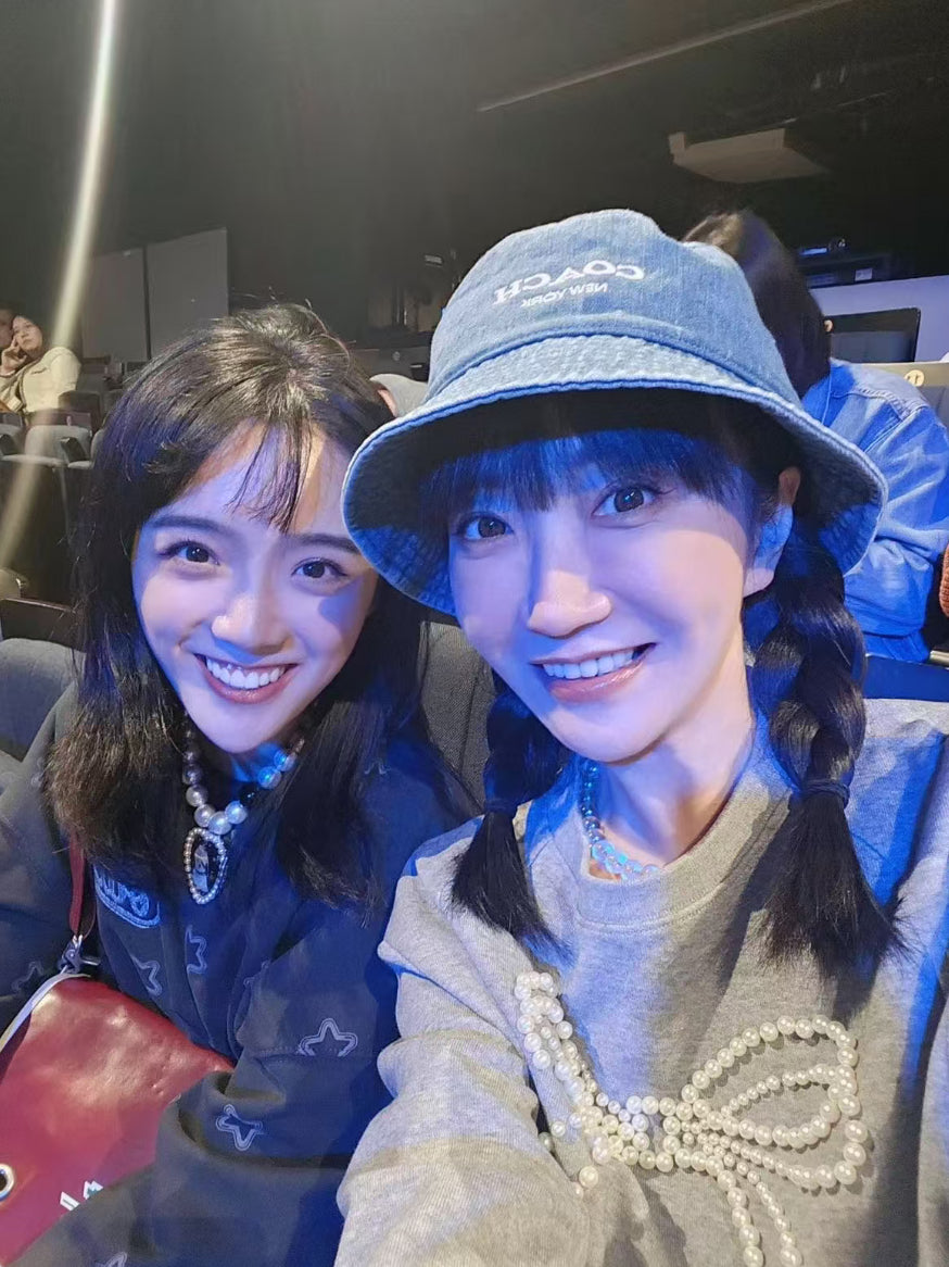 Gray & Navy Blue Butterfly Knot Beaded Pullover Sweatshirt