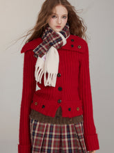 Wool Button Knitted Cardigan - CHINASQUAD