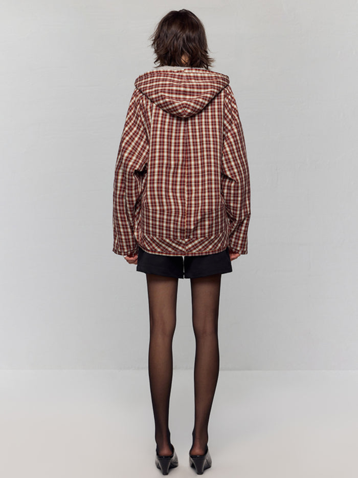 Original Plaid Wool Turtleback Jacket - CHINASQUAD