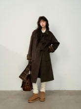 Wool Bow Toggle Coat - CHINASQUAD