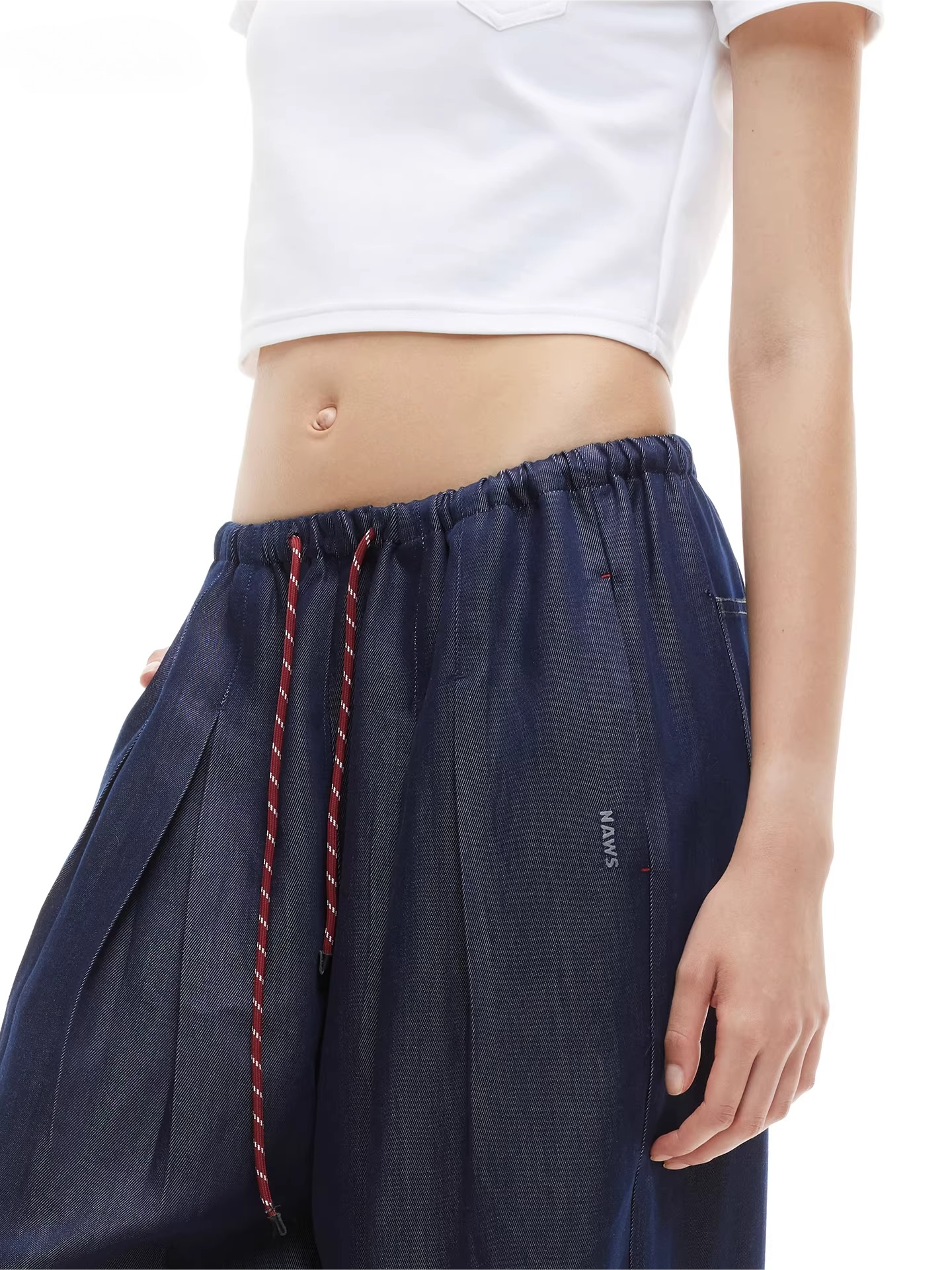 Matisse Lyocell Wide-Leg Straight Denim Jeans