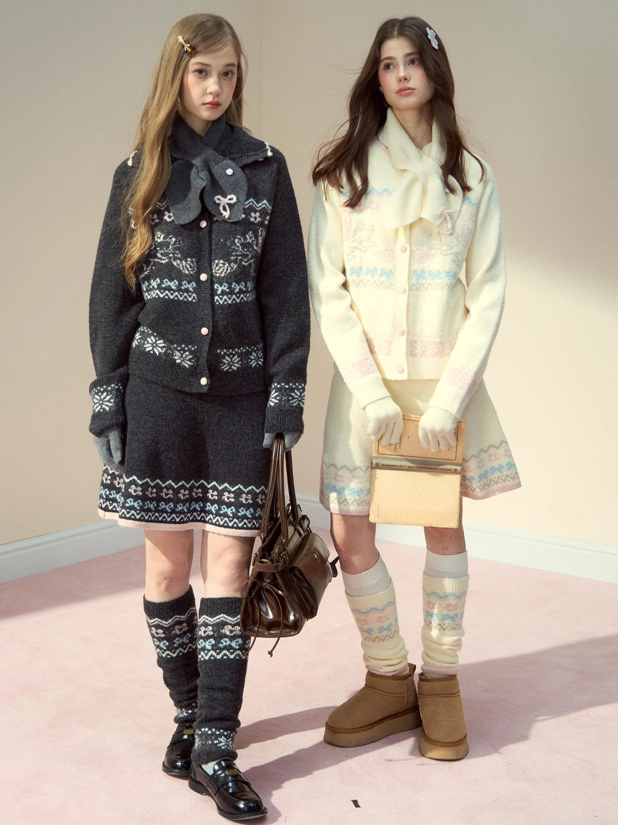 100% Wool Bow Scarf - CHINASQUAD