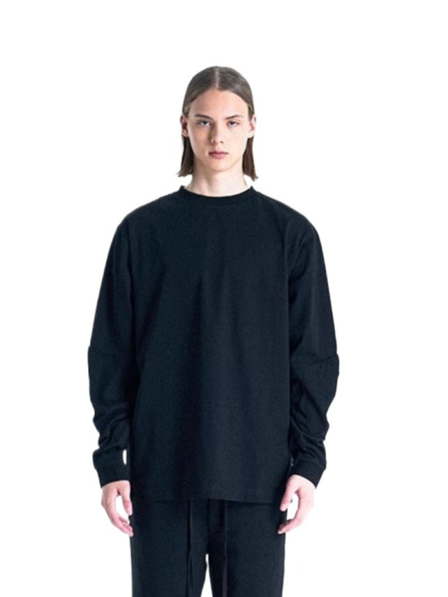 Disjointed Structure Long Sleeve T-Shirt - CHINASQUAD