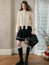 Galaxy Classic Wool Pleated Skirt Set - CHINASQUAD