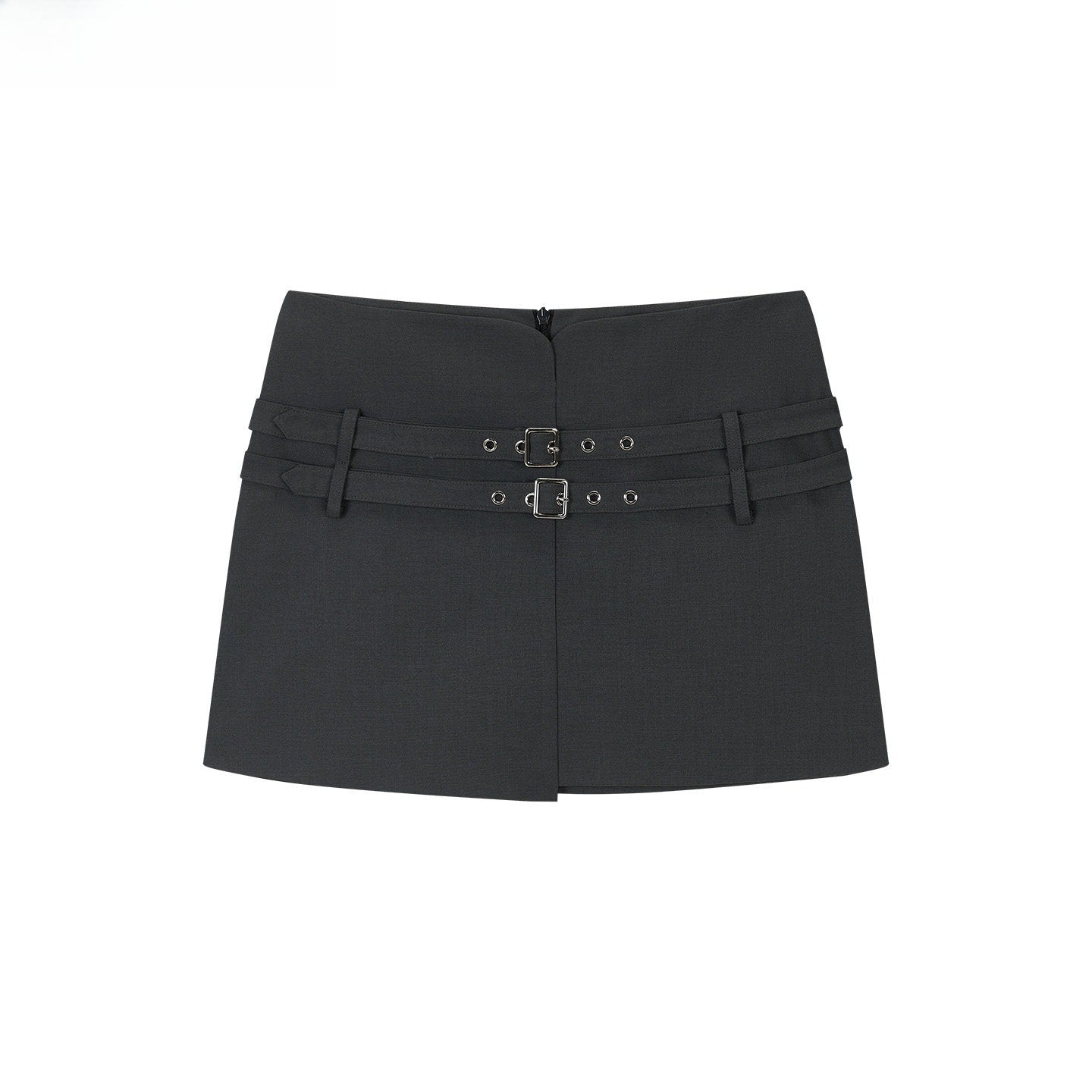 Asymmetric Tailored Mini Skirt