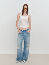Fake Two-Piece U-Neck Camisole Tank Top - CHINASQUAD