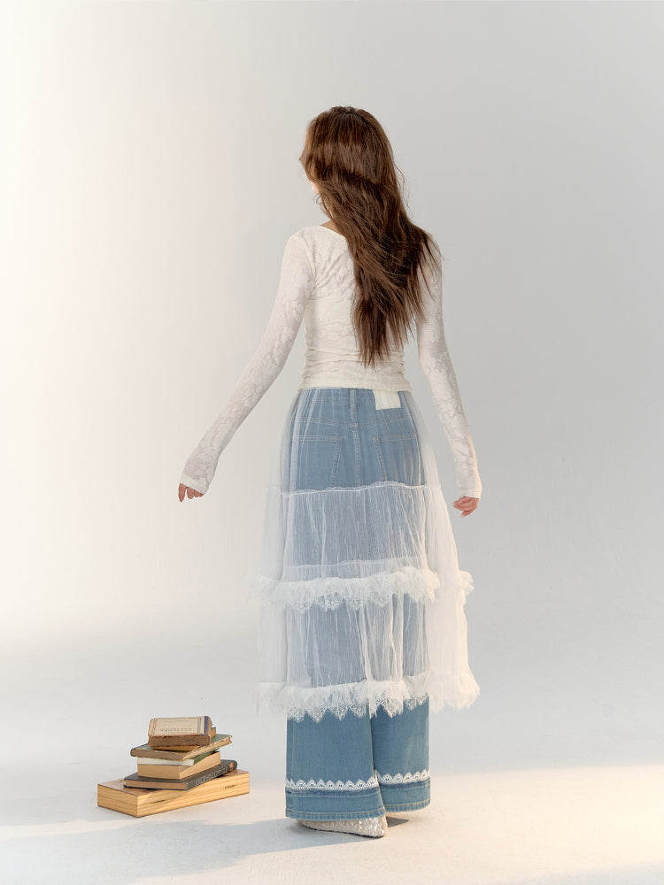 White Long-Sleeve Base Layer T-Shirt - CHINASQUAD