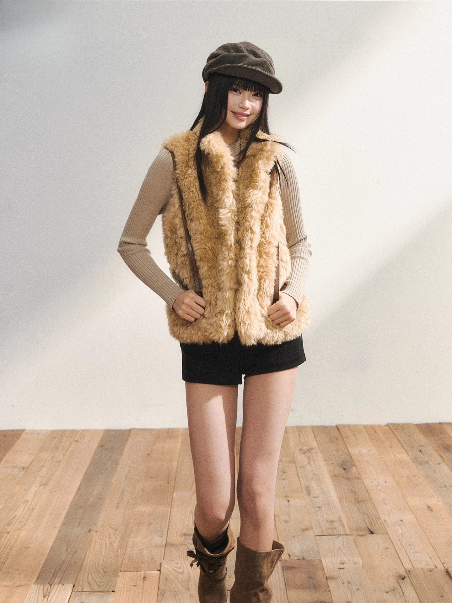Vintage-Inspired White Buttoned Knit Cardigan