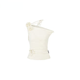 Apricot & Ombre Khaki Rose Camisole Top - CHINASQUAD