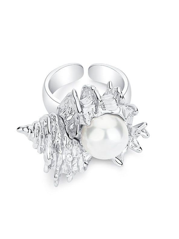 Original Conch Pearl Ring - CHINASQUAD