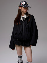 Check Panel Windbreaker Jackets & Skirt Set - CHINASQUAD