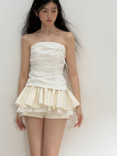 Black and White 3D A-Line Skirt - CHINASQUAD