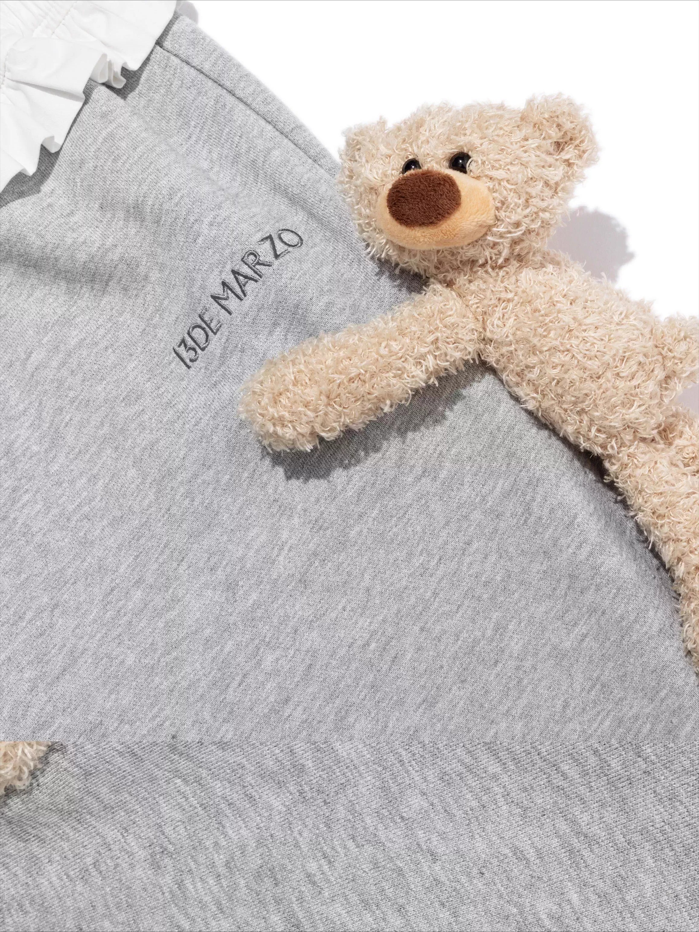 Lace-Waist Straight-Leg Lounge Pants