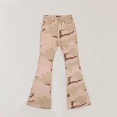 COMPASS Classic Storm Denim Flare Pants - CHINASQUAD