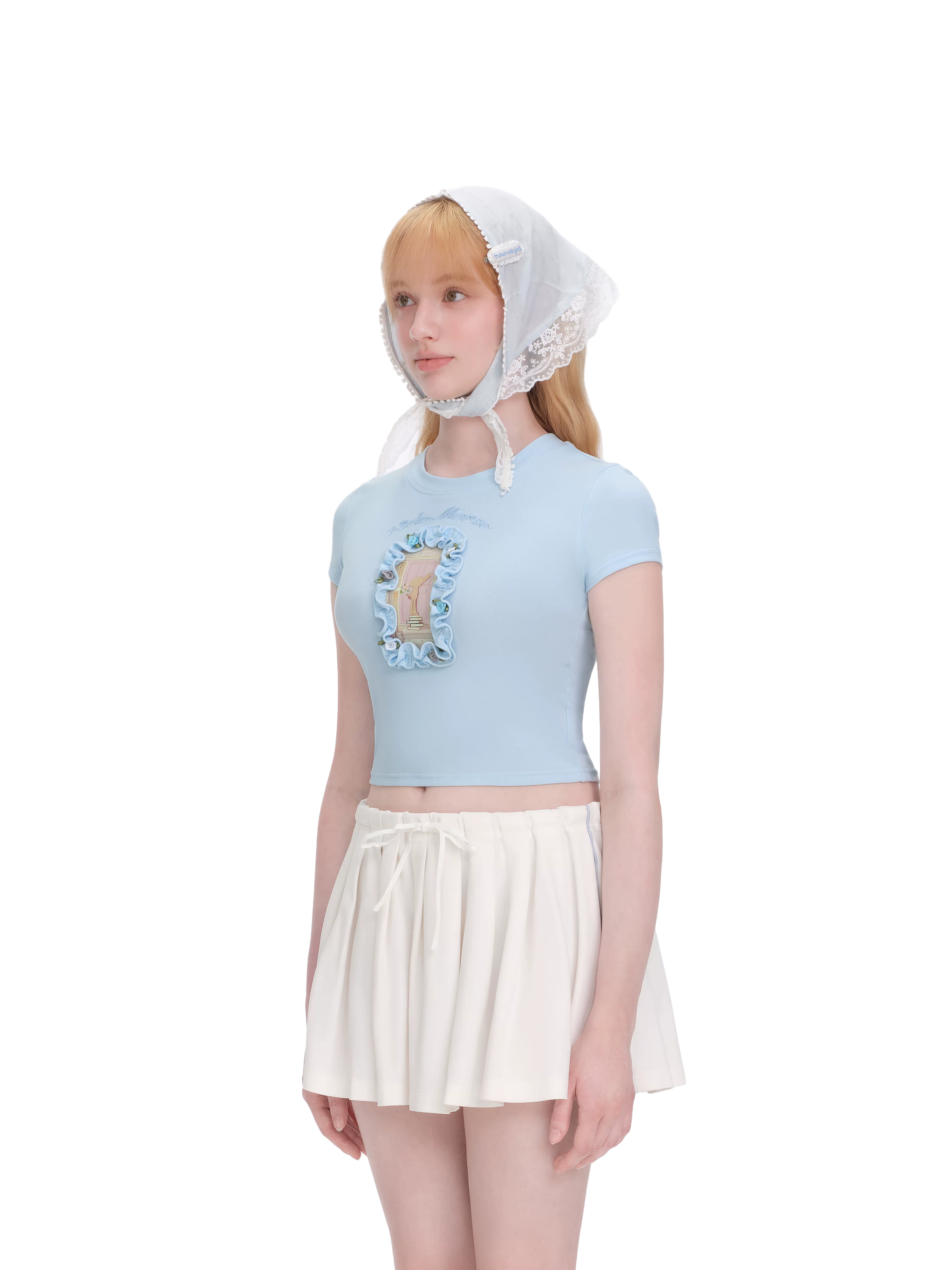 Spring Summer 2026 Bouquet Illustration Slim T-shirt