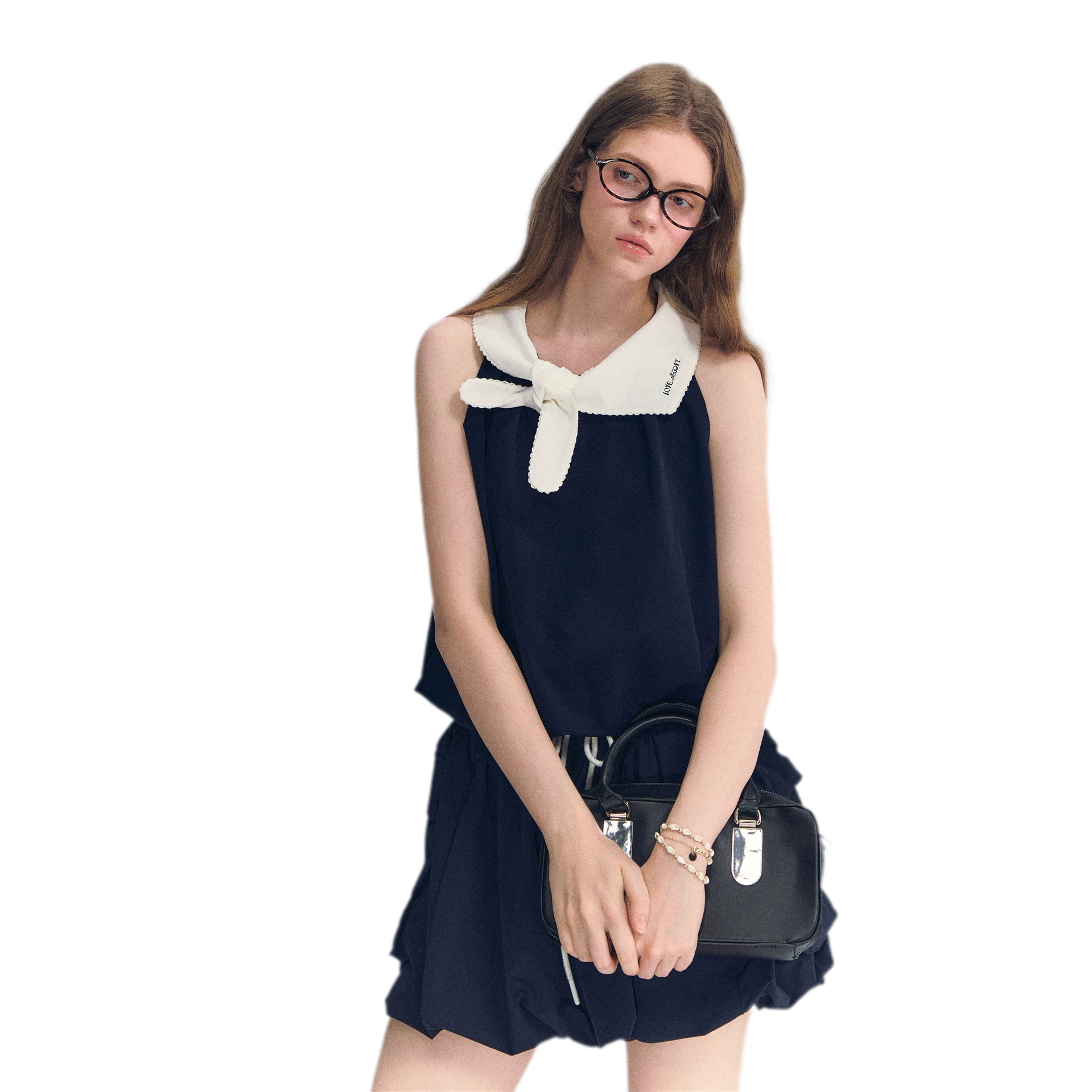Rabbit Ear Peplum Top
