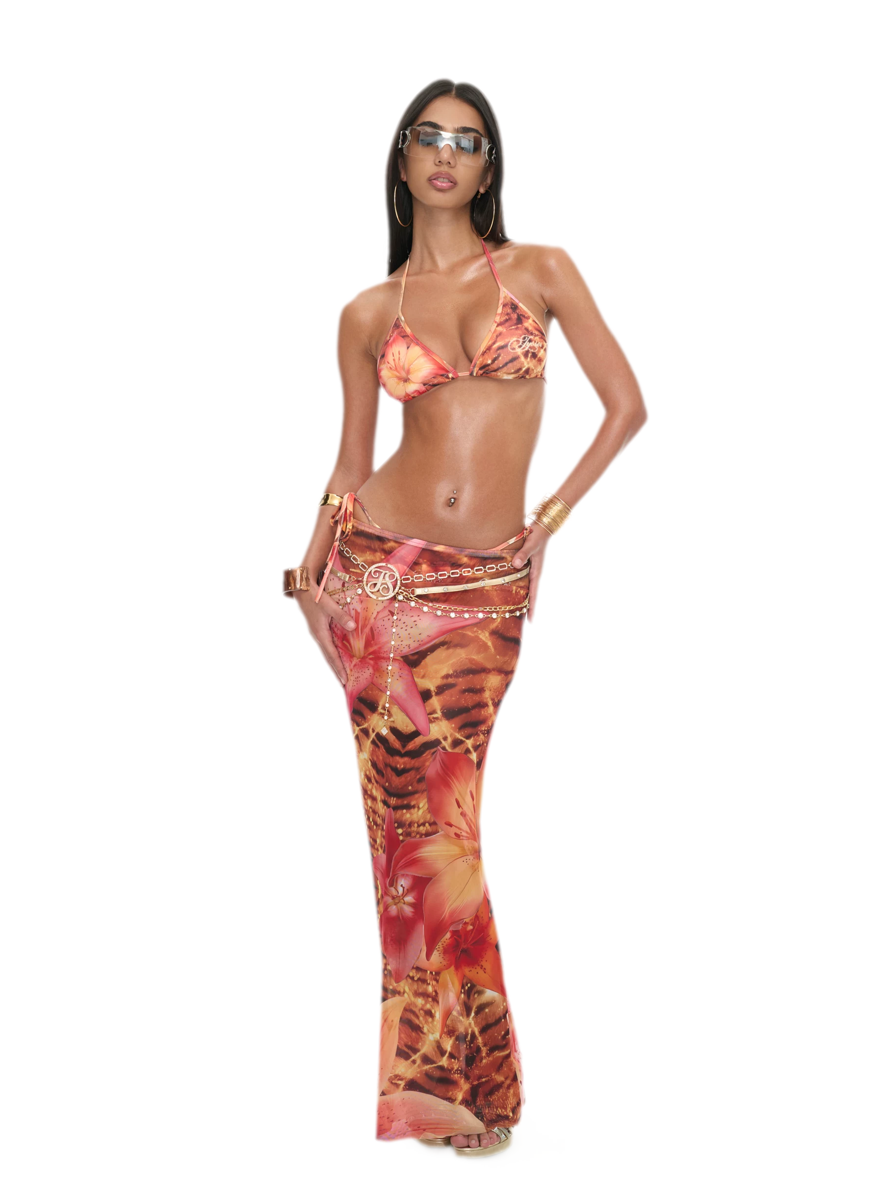 Original Tiger Print Bikini Set
