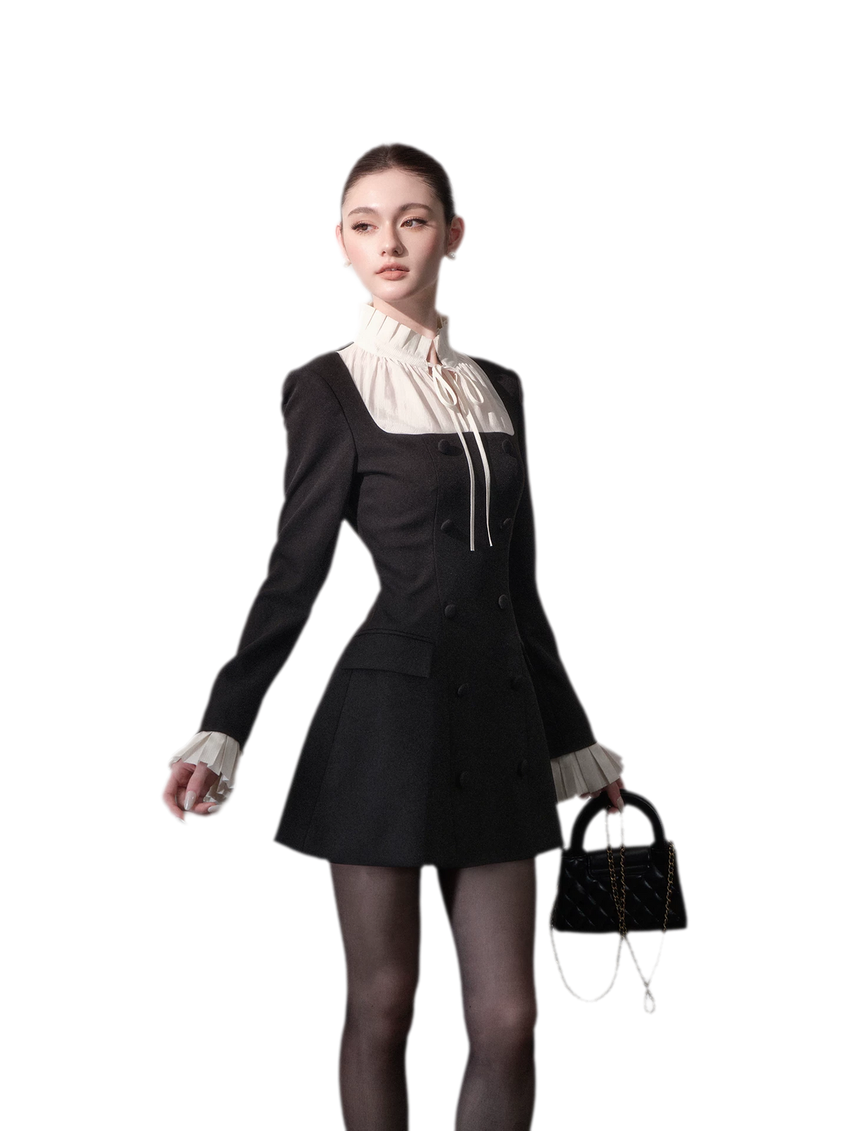 Tailored Hepburn Suit Dress