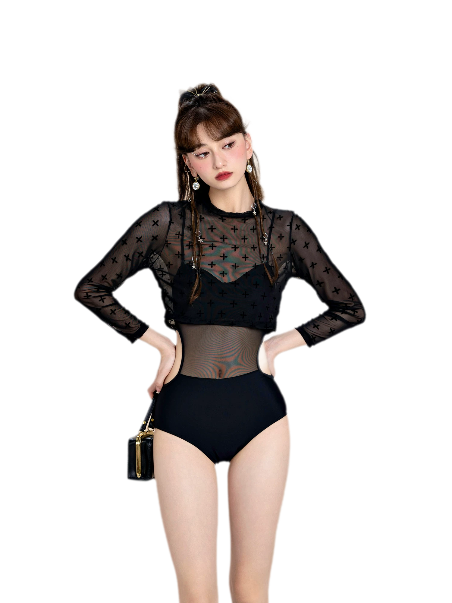 Adjustable One-Piece Swimsuit