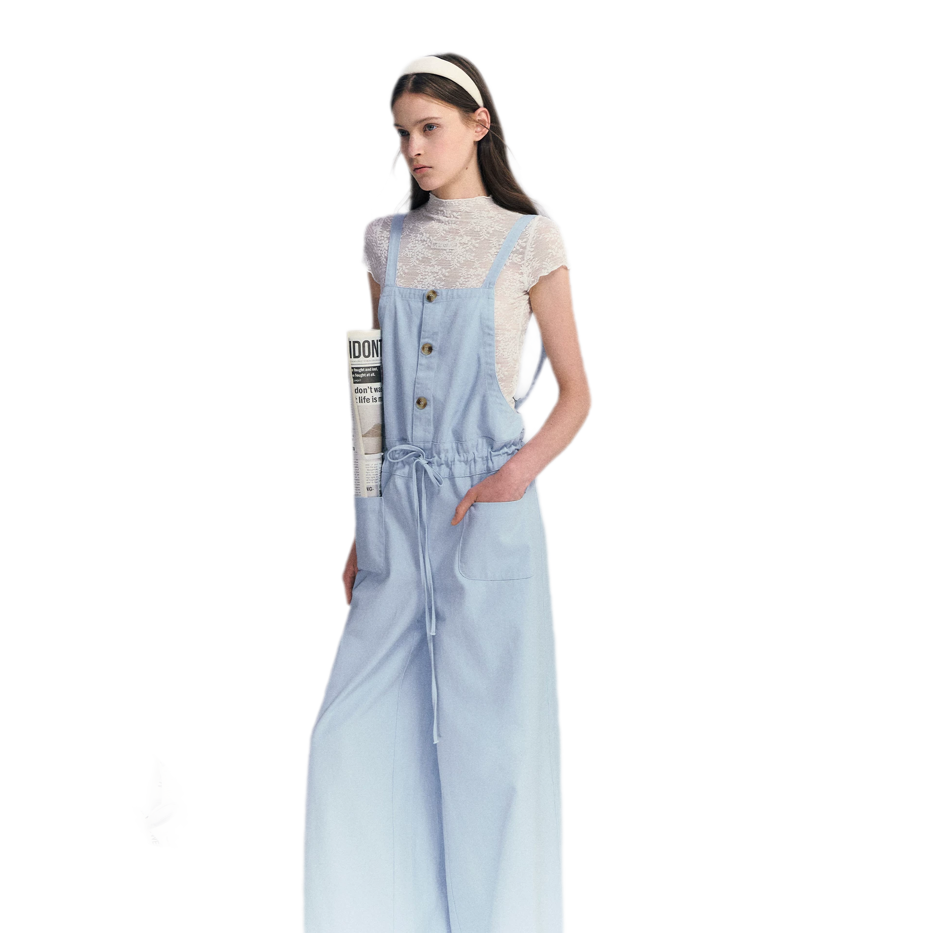 Drawstring Jumpsuit